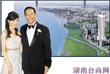 郭台铭砸10亿元新台币买淡水预售屋,时间点恰是娇妻曾馨莹35岁生日前后