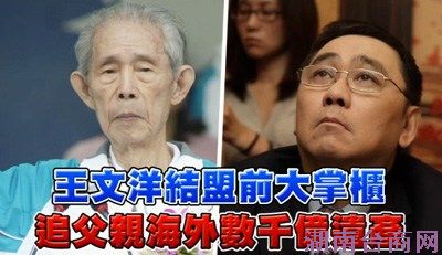 王文洋追亡父海外遗产数千亿亲友讥:别做白日梦