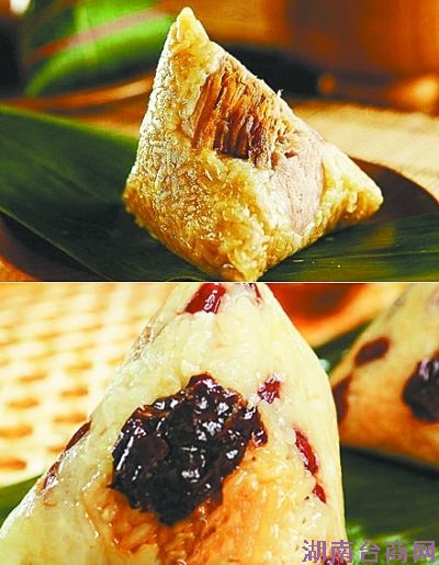 粽子也起“南北之争” 粽子也起“南北之争”