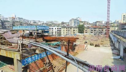 该项目一直停工至今