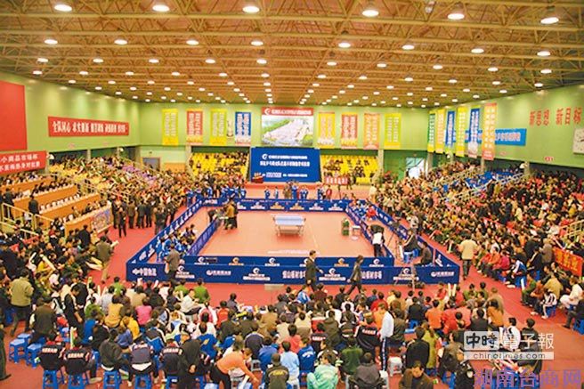 郭台铭拟在台兴建乒乓球训练中心国家基地成模板