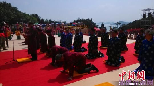 海峡两岸关帝文化旅游节在福建东山开幕 海峡两岸关帝文化旅游节在福建东山开幕