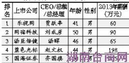 �й����й�˾���CEO��ƽ��н��189��Ԫ
