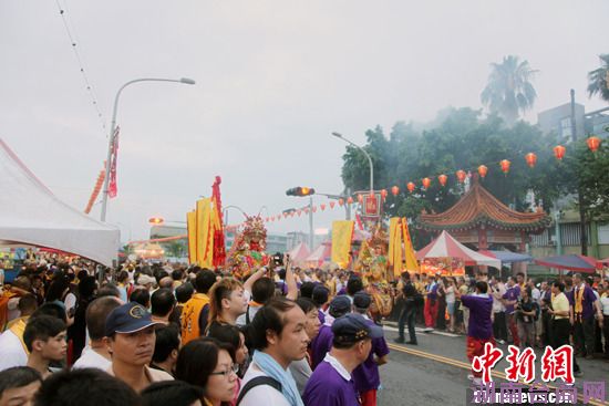 神农圣驾结束台湾巡境赐福