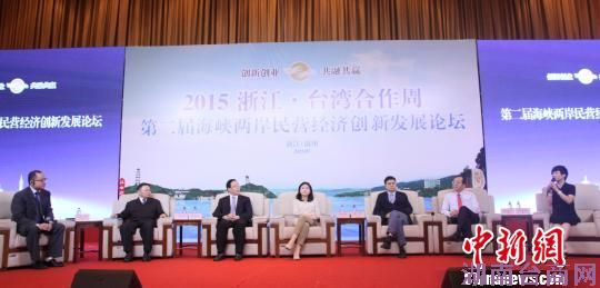 两岸大佬聚温州论剑海峡两岸民营经济示范区建设